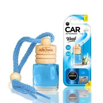 Ароматизатор Aroma Car Wood - FRESH LINEN 6ml, 83139 storm_group__83139 фото