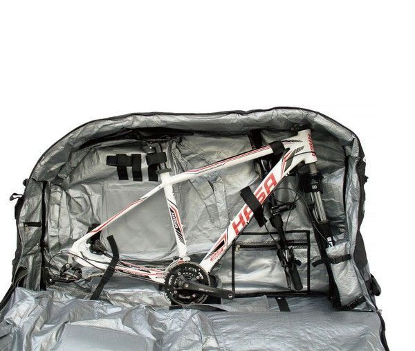 Чехол для велосипеда 26-29" XXF BIKE TRANSPORT BAG 600D, мягкий, черно-серый VLPL-CVR-43-55 фото
