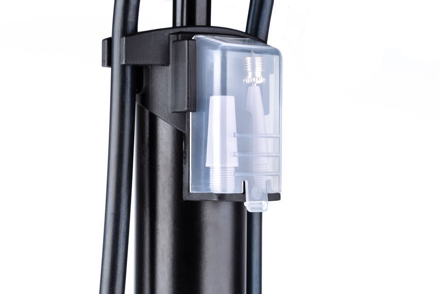 Насос підлоговий ONRIDE Foly алюміній, макс. тиск 120 psi, голівка з двома отворами під FV/AV VLPR-2526116103480 фото
