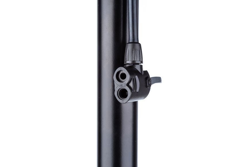 Насос підлоговий ONRIDE Foly алюміній, макс. тиск 120 psi, голівка з двома отворами під FV/AV VLPR-2526116103480 фото
