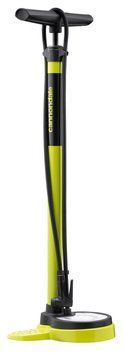 Насос підлоговий Cannondale ESSENTIAL, з манометром 140psi, presta+schrader, чорно-жовтий VLPL-PUM-18-06 фото