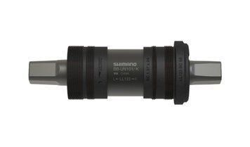 Картридж каретки 122.5х68мм під квадрат чорн. SHIMANO BB-UN101 BBC-080 фото