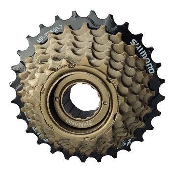 Зірки задні тріскотка велосипедна Shimano MF-TZ500 14-28, 7-зв. 66854259 фото