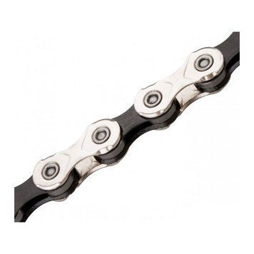Цепь инд. 114 зв. 1/2x11/128 KMC X10-1, NPBK silver/black VLPL-CHA-91-29 фото