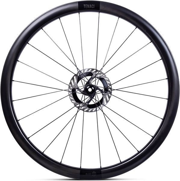 Колесо пер. + задн. 28" ERE TENACI GA40 CARBON, Gravel, 100x12/142x12, CL, HG11, tubeless, чорний глянець WH-58-96 фото