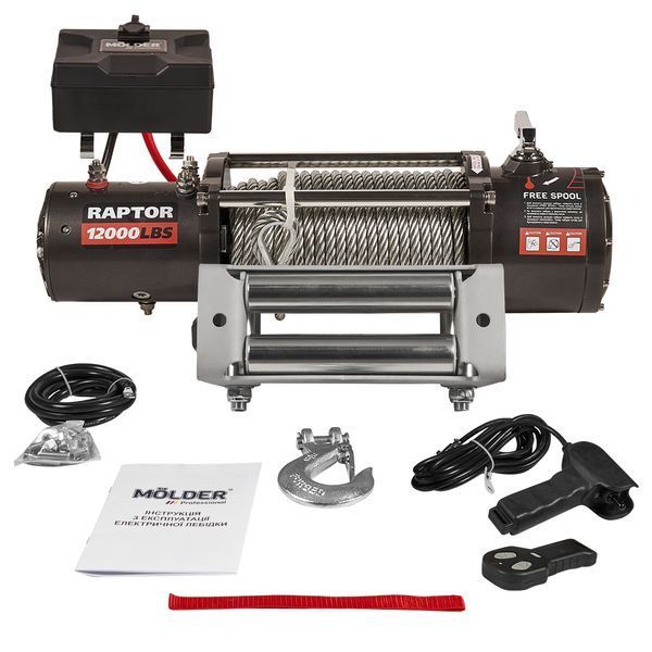Лебедка MOLDER RAPTOR 12000lbs (6.0hp/4.4kw) MA23120 storm_group__MA23120 фото