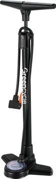 Насос напольный Green Cycle GPF-055 стальной корпус, с манометром, Presta+Schrader, 160psi VLP-PUM-19-75 фото