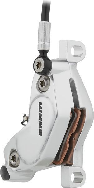 Гальмо заднє SRAM Code Ultimate Stealth дискова гідравліка 4 поршні гідролінія 2000мм чорн/сріб C1 VST-00.5018.194.001 фото