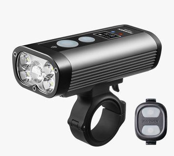 Велосипедна фара Ravemen PR2400 (2400 lm, 8000 mAh) бездротова кнопка VLPR-6970232530528 фото