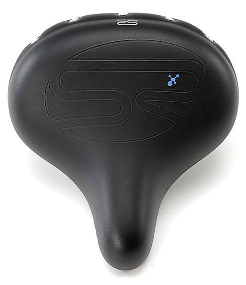Седло Selle Royal Premium DRIFTER, Royalgel, обивка Strengtex, 270х245мм, 1160г, хромированные рейлы и пружины, unisex, чёрное 5111UDTC95301 SAD-10-09 фото