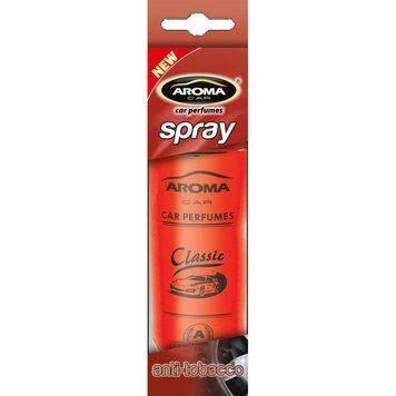 Ароматизатор Aroma Car Spray Classic Anti Tabacco, 50 мл storm_group__92057 фото