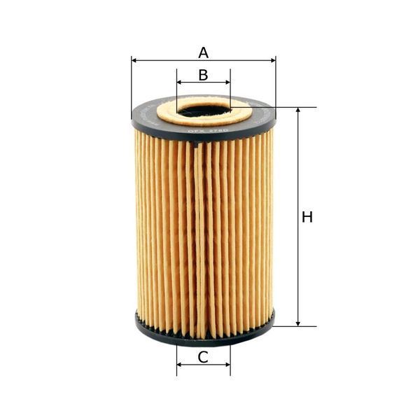 Фильтр масляный Molder Filter OFX 278D (WL7476, OX388DEco, HU7008Z) storm_group__OFX278D фото