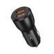 Автомобільний зарядний пристрій XO CC55 QC18W+USB12W + Type-C кабель чорний storm_group__XO-CC55+C фото 2