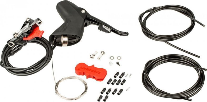 Тормоз задний SRAM RIVAL 22 HRD PM правая ручка дисковая гидравлика гидролиния 1800 мм 11 шв VST-00.7018.144.003 фото