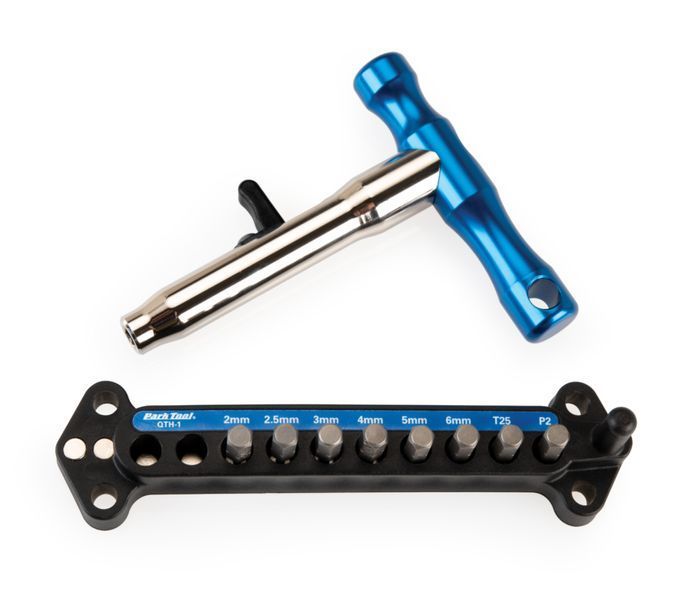 Ключ Park Tool QTH-1 с набором бит 2,5/3/4/5/6mm, Т25, PH2 VLPL-TOO-91-07 фото