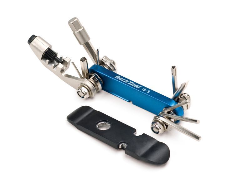 Мультитул Park Tool IB-3 I-Beam 1.5/2/2.5/3/4/5/6/8, Т25, отвёртка, выжимка цепи, борт. лопатка TOO-B9-02 фото