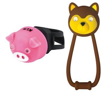 Набір дитячих мигалок KLS Animal коричневий 8585019399755 фото