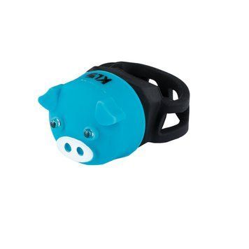 Мигалка дитяча задня KLS Piggy синя 8585019395917 фото