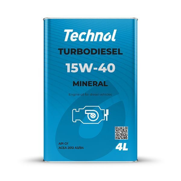 Моторное масло Technol Turbodiesel 15W-40, 4л TL91004 storm_group__TL91004 фото