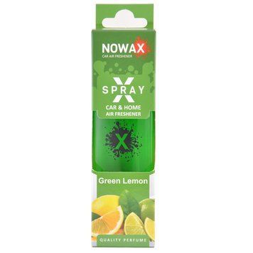 Ароматизатор Nowax X Spray Green lemon в коробці storm_group__NX07608 фото