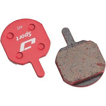Колодки гальмівні диск JAGWIRE Red Mountain Sport DCA052 (2 шт) - Hayes Sole, MX2, MX3 BRS-09-28 фото