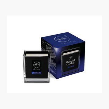 Ароматические свечи Aroma Home Black Candles Oriental Garden 155г storm_group__83512 фото