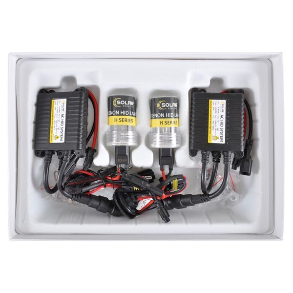 Комплект ксенона SOLAR H3 5000K 85V 35W PK22s KET+Ballast, 2шт storm_group__4350 фото