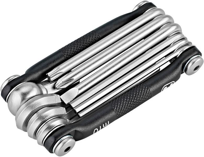 Мультитул Crankbrothers M10, 2/2.5/3/4/5/6/8мм, T25, Phillips #2, flat #2, чорний VLPL-TOO-02-76 фото