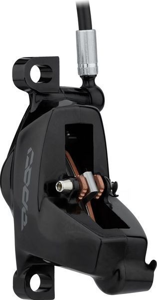 Тормоз передний SRAM Code Silver Stealth дисковая гидравлика 4 поршни гидролиния 950мм черный C1 VST-00.5018.228.000 фото