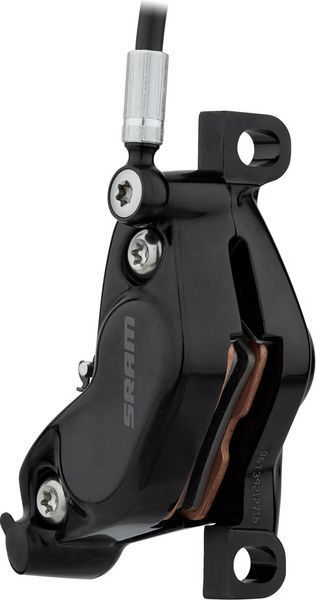 Тормоз передний SRAM Code Silver Stealth дисковая гидравлика 4 поршни гидролиния 950мм черный C1 VST-00.5018.228.000 фото