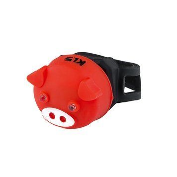 Мигалка дитяча задня KLS Piggy червона 8585019395931 фото