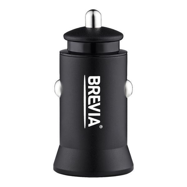 Автомобільний зарядний пристрій BREVIA ePower DualCharge 30W 1xUSB-C+1xUSB-A чорний 46030CAB storm_group__46030CAB фото