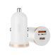 Автомобильное зарядное устройство XO CC56 Plastic mini 30W+ Type-c кабель белый storm_group__XO-CC56+C-white фото 2