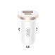 Автомобильное зарядное устройство XO CC56 Plastic mini 30W+ Type-c кабель белый storm_group__XO-CC56+C-white фото 3