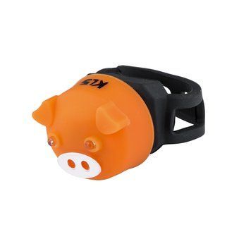 Мигалка дитяча задня KLS Piggy помаранчева 8585019395948 фото