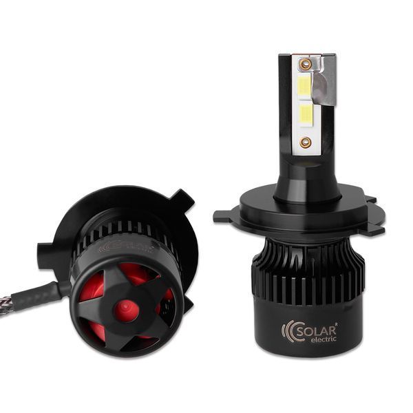 Автолампа Solar LED H4 12/24V 50W 5000Lm 6500K CSP3570 2шт 8504S2 storm_group__8504S2 фото