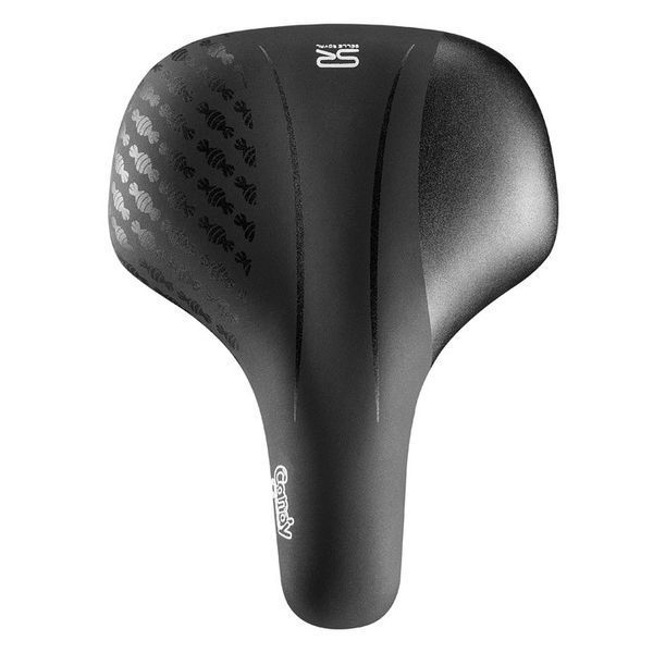 Седло Selle Royal Junior CANDY, для 16"-24", Foam Matrix, обивка Soft Touch, 230х172мм, 320г, женское, чёрное 1703DRNA03807 VLPL-SAD-44-76 фото