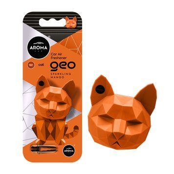 Ароматизатор Aroma Car Geo Cat - Orange Sparkling Mango сухой 12059 storm_group__12059 фото