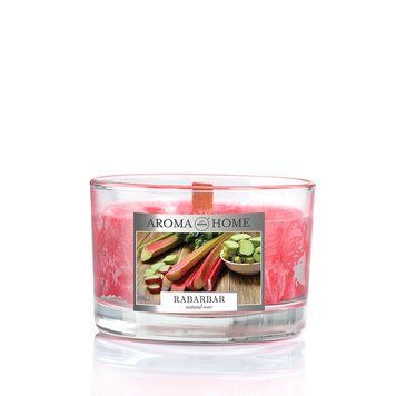 Ароматическая свеча Aroma Home Natural Waxes Candle RHUBARD 115 г storm_group__83667 фото