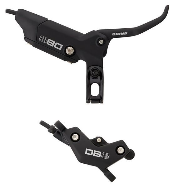 Гальмо заднє SRAM DB8 Mineral Oil дискова гідравліка гідролінія 1800 мм чорний A1 VST-00.5018.193.001 фото
