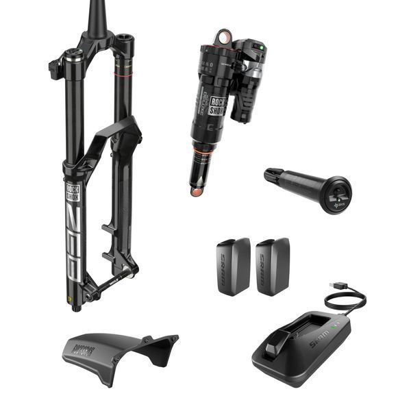 Комплект підвіски RockShox ZEB 29" FA 170мм / SuperDeluxe 205x60 FA Trunion / DUB FA сенсор A1 VST-00.4318.074.001 фото
