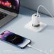 Сетевое зарядное устройство XO CE21 PD30W/PPS33W 1USB-A+1USB-C + Lightning кабель белый storm_group__XO-CE21+L фото 4