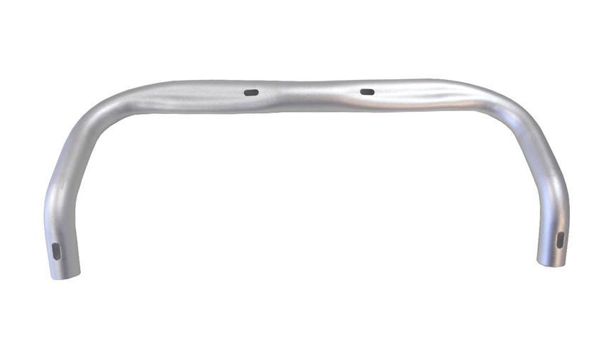 Руль ZOOM DR-AL-149BTFOV fixed-gear 420x31.8мм алюмин. silver VLPL-HBA-72-69 фото