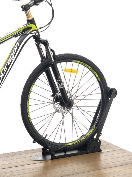 Стойка Bike Hand YC-96L для велосипедов 26"- 29" с шириной покрышек от 20мм(Шоссе) до 2,5"(МТБ), складная, крепление на поверхность TOO-33-38 фото