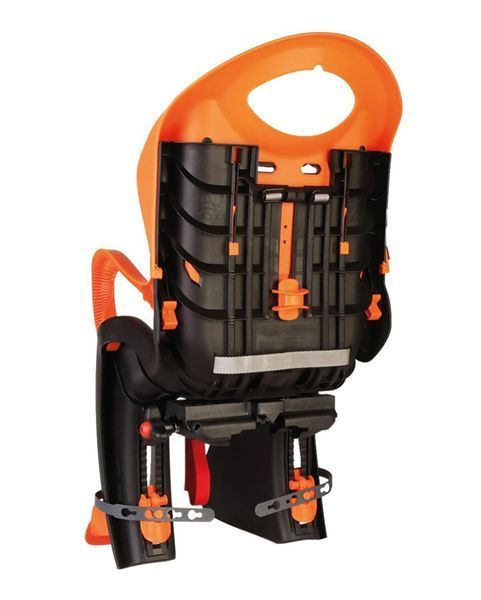 Сидіння задн. Bellelli Tiger Relax B-fix до 22кг, чорно-помаранчеве з помаранчевою підкладкою SAD-66-15 фото