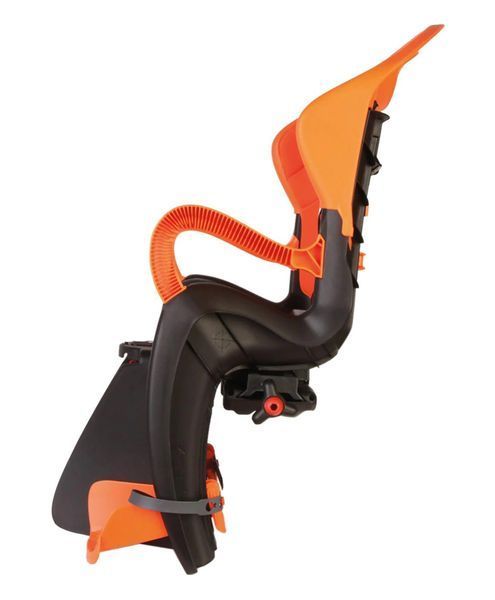 Сидіння задн. Bellelli Tiger Relax B-fix до 22кг, чорно-помаранчеве з помаранчевою підкладкою SAD-66-15 фото