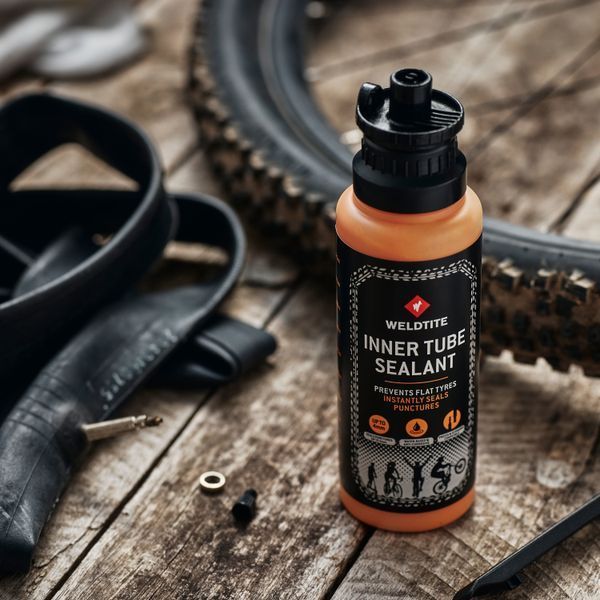Герметик Weldtite 03014 INNER TUBE SEALANT, для камер, з мікроволокнами, 250мл VLPL-LUB-67-18 фото