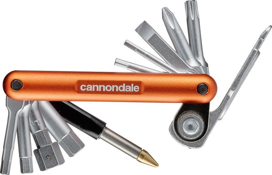 Мультитул Cannondale 18-in-1 2/2.5/3/4/5/6/8мм, Т25, Ph2, SL5, выжимка цепи, DynaPlug&reg;, ключ для вентилей VLPL-TOO-57-47 фото