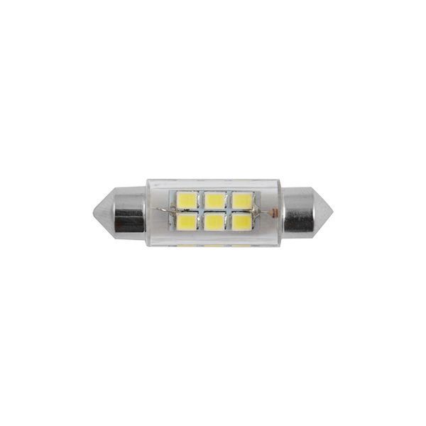 LED автолампа SOLAR 12V SV8.5 T11x39mm 6smd 3528 white 2шт. storm_group__LS276_B2 фото