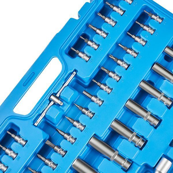 Професійний набір інструментів в кейсі M&Ouml;LDER 1/2", 1/4", 3/8" 72Т, CR-V, 151од. storm_group__MT60151 фото